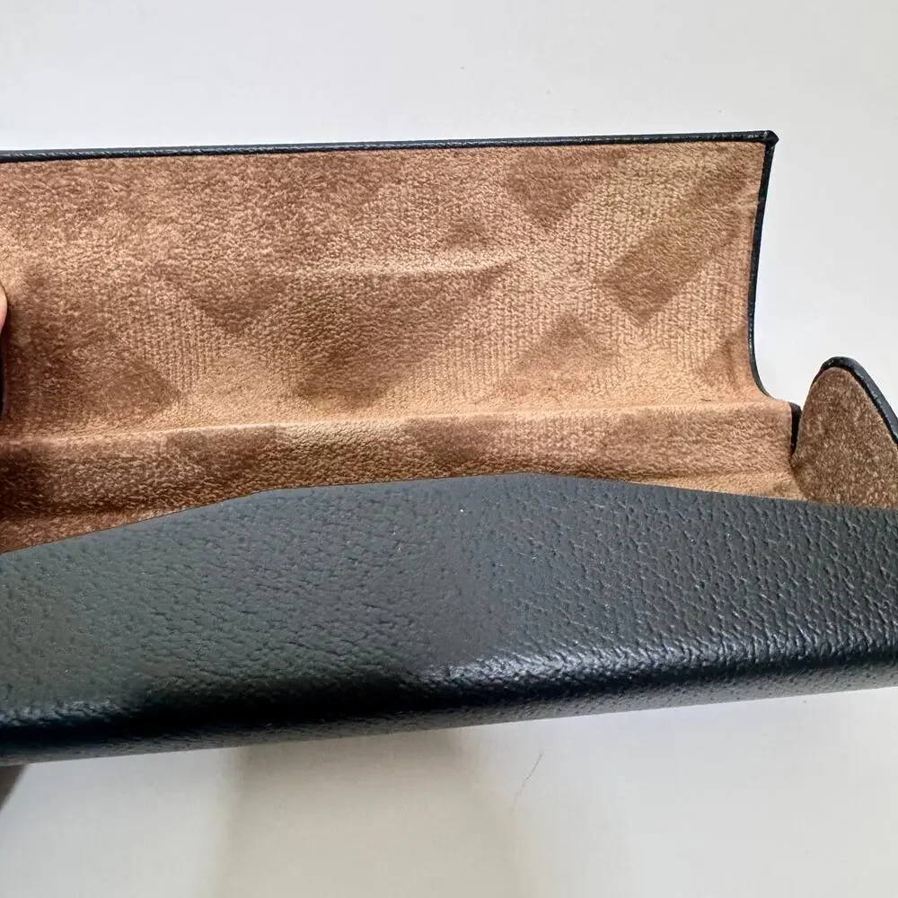 Burberry Eyeglasses Glasses Case Designer Cleaning Pad Black
